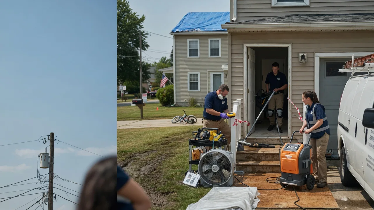 Water Damage Repair in Collyer, KS near me